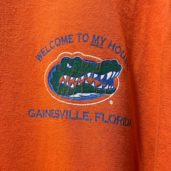 University of Florida Gators Basketball T-Shirt, XL Orange - Picture 1 of 4
